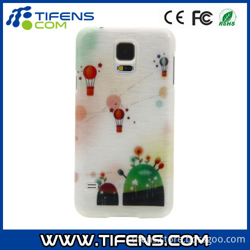 Plastic Protective Cellphone Case for Samsung S5/I9600